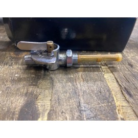 Emgo British Petcock Fuel Gas Valve Triumph Bsa Norton AJS Matchless t120 1/4 X 1/4
