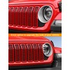 Savadicar - Insertos de parrilla delantera para Jeep Wrangler JL