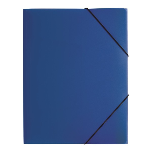 Pagna Lucy Basic 21613 Elasticated Folder, A4, Blue