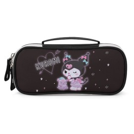 Kurumi-chan Pen Case, Large Capacity, Pencil Case, Multi-functional, Stylish, Leather, Pen Pouch, For Boys, Girls, Children, Simple, Tool Pen Case, High School Students, College Students, Working