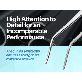 Meriam Tweezers Set of 5 Stainless Steel For Dental,Medical Laboratory Art and Craft Work By ARTMAN INSTRUMENTS