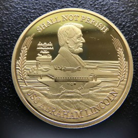 US Navy Challenge coin, USS ABRAHAM LINCOLN (CVN-72)