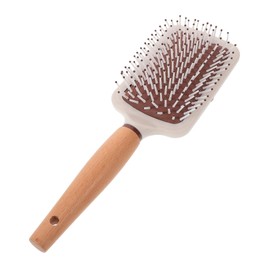 FOMIYES Wooden Scalp Massage Comb Full Massage Scratcher Detangler Brush for Thick Long Hair
