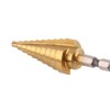 Saipor 4-22 mm Step Drill HSS Cone Drill Bit 6.35