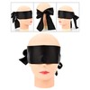 iwobi 2 Pcs Silk Eye Mask Sleeping Ribbon Blindfold Costume