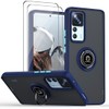 QUIETIP Case Compatible Xiaomi 12T/12T Pro,TPU + Hard PC Shockproof