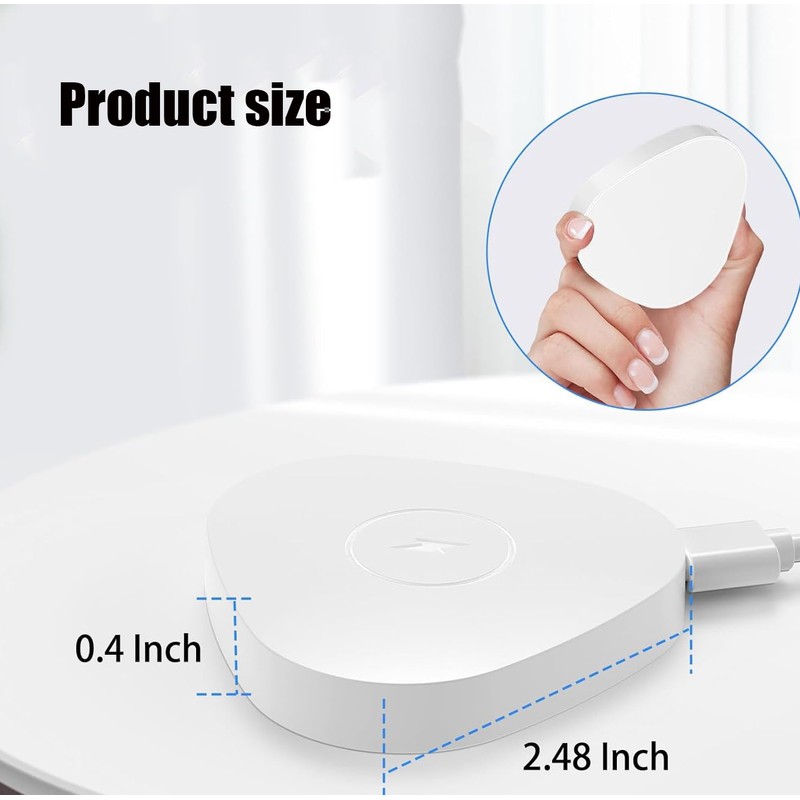 HSEUOPV Charger Compatible Wireless Charger Compatible with Sonos Roam Gen