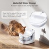 Petgugu 2L Cat Water Fountain Smart App Control,8 Layers Filtration