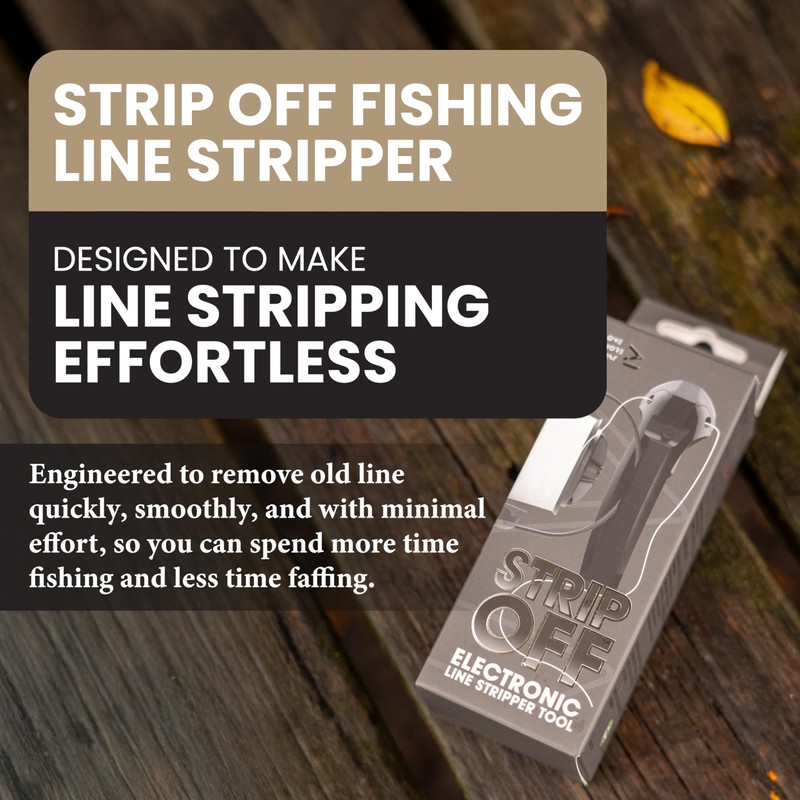 OMC Strip Off Electronic Fishing Line Stripper - Reel Line