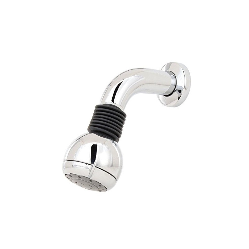 La Toscana 50CR753 Shower Head with Arm and Flange, Chrome