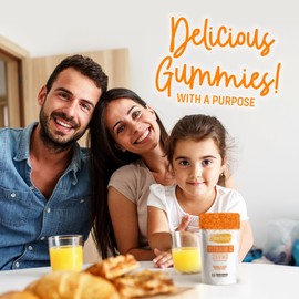 Smart for Life Vitamin C Gummies - Plant-Based Vegan Vitamin C Gummies Natural Orange Flavor - Immune Support Gummies for Adults and Kids - Non-GMO - Dietary Supplement - 60 Count