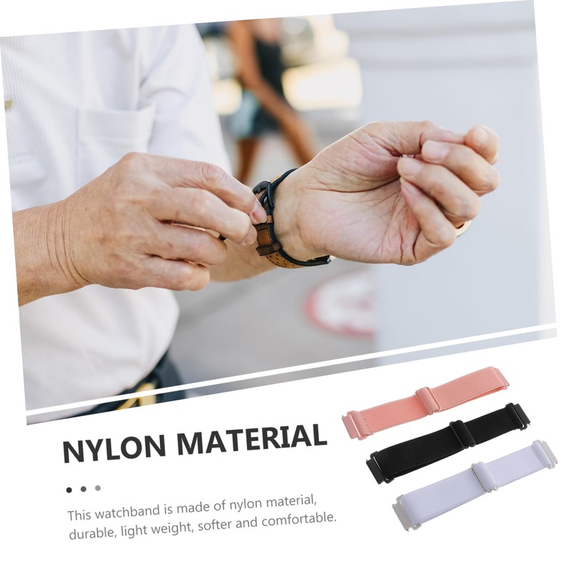 OHPHCALL 3 Pcs Strap Smartwatch Bands Watch Replacement Band Smooth