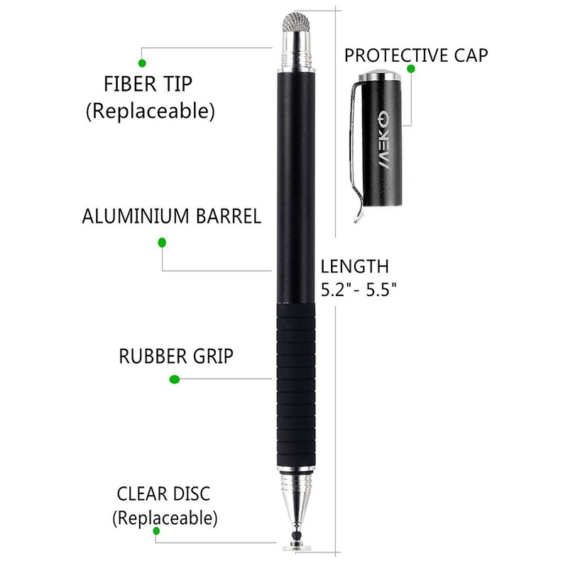 MEKO(2 Pcs)[2 in 1 Precision Series] Disc Stylus/Styli for All