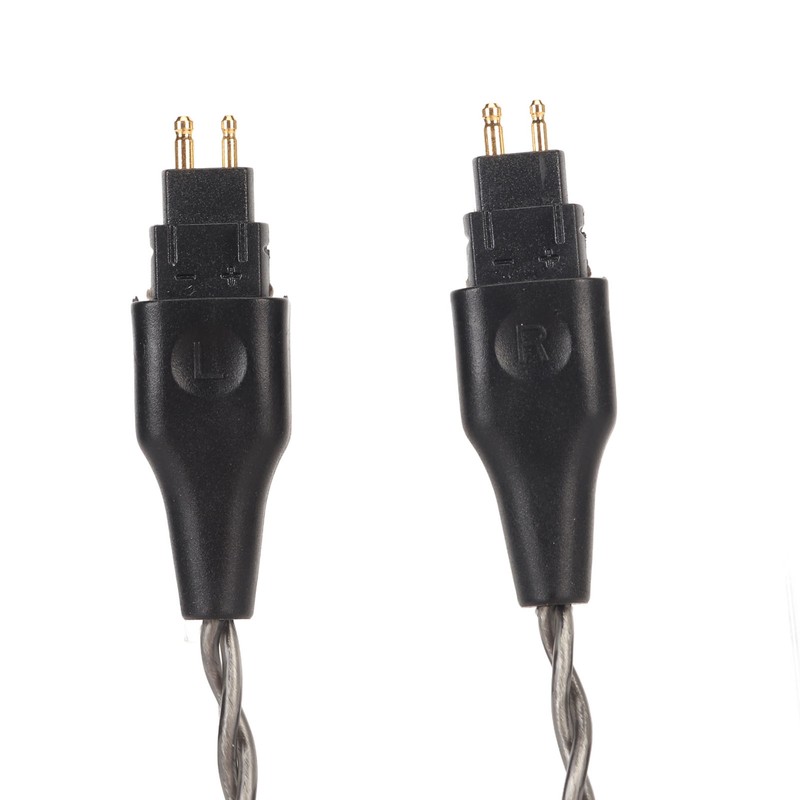 2Pin Sound Cable 3 in 1 Silver Plated Copper Cable