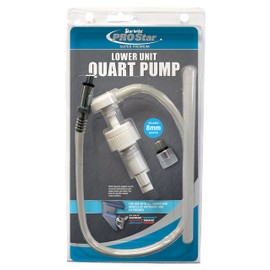 STAR BRITE Lower Unit Quart Pump with 3/8" Fitting + 8MM Adapter (027410)