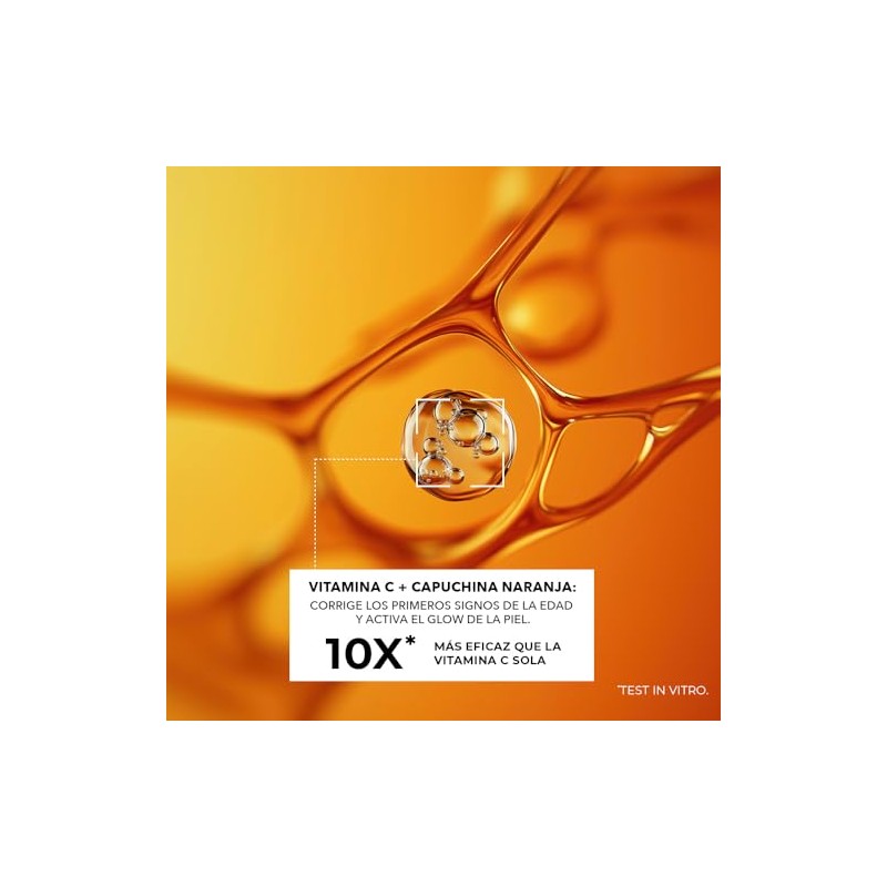 Yves Rocher, Glow Energie Mascarilla Facial Efecto Peeling, Vitamina C,