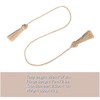 Fenghuangwu Curtain Tiebacks Handmade Decorative Curtain Holdbacks Rope with Tassel