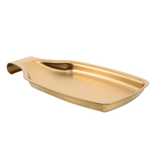 Cabilock Golden Stainless Steel Utensil Holder for Kitchen Counter -