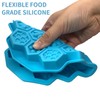 Zilphoba 2pcs Honeycomb Silicone Mold, Non-Stick 19 Cavities Bee Silicone