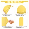 Yellow Arch Backdrop Covers - 7.2FT, 6FT Spandex Fitted Wedding