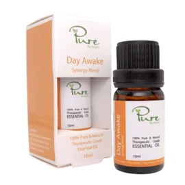 Alcyon Pure Synergy Blend Essential Oil - Day Awake Formula for Peak Performance - Mood Enhancement & Relaxation Aromatherapy - Suitable for All Seasons - Natural Wellness & Comfort Solution - 10ml