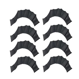 TATACLEA 4 Pairs Silicone Swim Paddles Gloves,Swim Gloves,Full Palm Webbed Gloves for Kids and Adults,for Swimming,Diving,Training,Multi-Color Options,S is Suitable for Kids