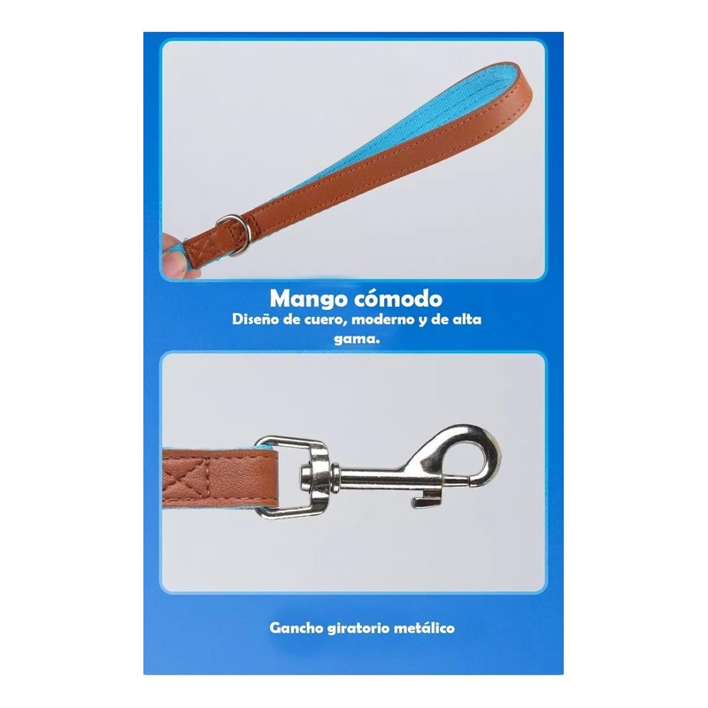 UNA MASCOTA Collar para Perros de Moda y Confort -