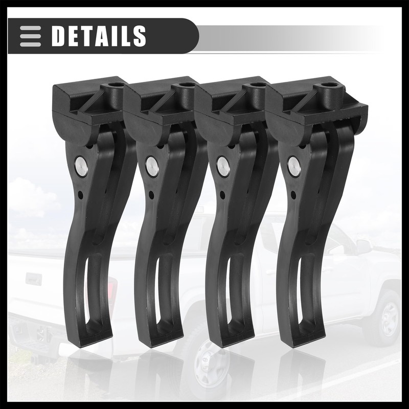 Hihaha Rear Clamp, Truck Bed Tonneau Cover Clamp, Universal Replacement
