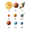 Glow in the Dark Stickers Planet Earth Universe Solar System