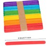 Coloured Lollipop Sticks, 300 Lolly Sticks, Craft Sticks, lolly pop