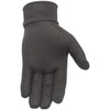 Caiman Premium Polyester Winter Work Gloves, Micro-Dot Palm, Fleece Lining,