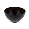 テーブルウェアイースト 木目スープボウル L 500cc ダークブラウンマット