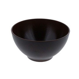 テーブルウェアイースト 木目スープボウル L 500cc ダークブラウンマット