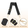 sourcing map Wide Shoulder Strap, 3.8cm Adjustable Purse Strap Replacement