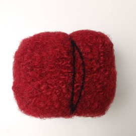 Orientfashion Afro Human Hair Loose Loose Crochet Dreadlocks Extensions (8 Inches, #Red)