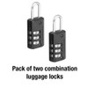 Master Lock Set Your Own Combination Luggage Lock, 2 count