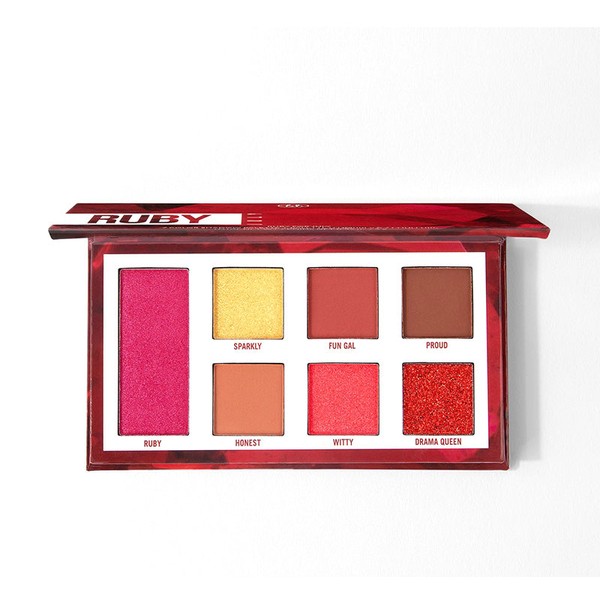 BH COSMETICS RUBY FOR JULY PALETTE, BH COSMETICS