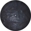 Genuine Leather Turntable Platter Mat - Black Embossed Snakeskin