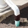Rain Gutter Downspout Adapter, Plastic Drain Downspout Extender Connector Flexible