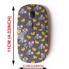 2.4G Wireless Mouse with Cute Pattern Design for All Laptops
