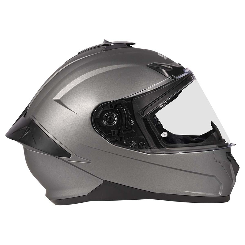 SMK Helmets Typhoon Full Face Motorcycle Helmet (Anthracite - Medium)