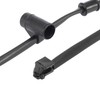 X AUTOHAUX Car Rear Brake Pad Abrasion Sensor 2 Pin