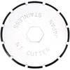NT Cutter 28mm Rotary Perforating Blades for Rotary Cutter, 2-Blade/Pack,