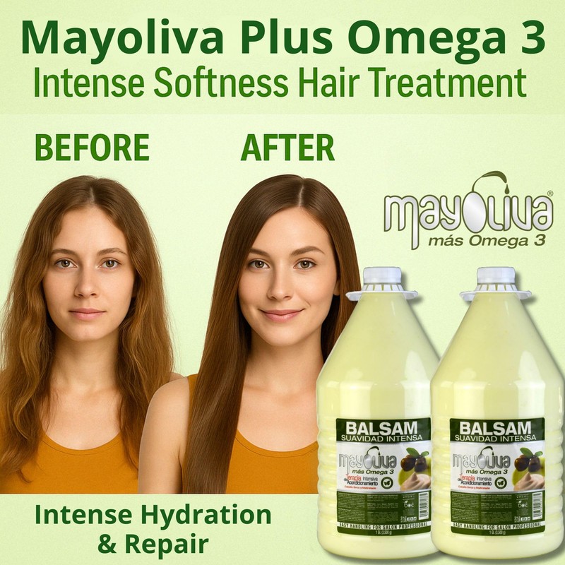 Balsam Mayoliva with Omega 3 – Deep Repair Hair Treatment