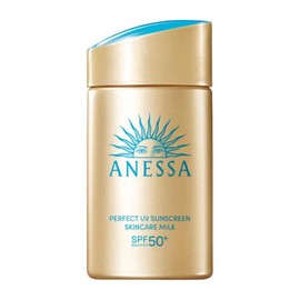 ANESSA Perfect Sunscreen Skincare Milk, 60ml, Pack of 2