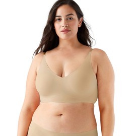 True & Co Womens True Body Lift Triangle Adjustable Strap Bra, Desert, L 36DDD 38DD US