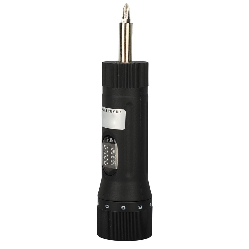 Screwdriver Torsion Wrench 10‑70in‑lb 1/4in Drive Adjustable Torsion Screwdriver