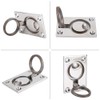 Boat Hatch Handle, Stainless Steel Ring Handle Flush Hatch Locker