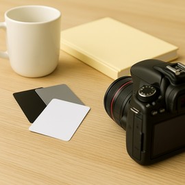 White Color Balance Balance Gray Card Portable Photo Video Shooting Setting WB Camera Product Product Shooting Accessory 4ea