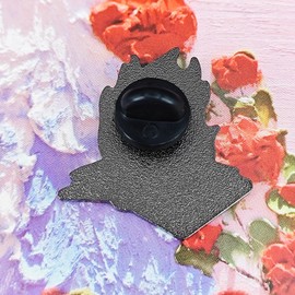 Ficsowy "Ban Bigots Not Books" - Book Lover Enamel Pin -for Book Lovers and Bookworm for Backpacks, Jackets & Gifts